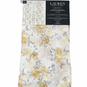 New Ralph Lauren Floral Window Panels 50x96 in